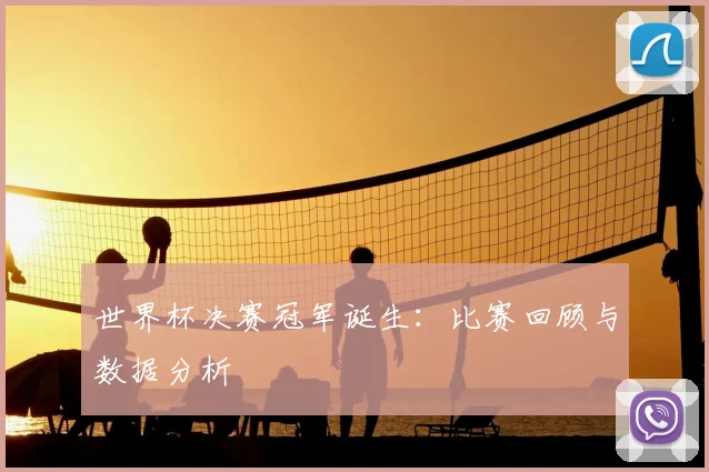 世界杯决赛冠军诞生：比赛回顾与数据分析